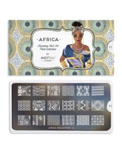 MoYou Africa Nail Art Plate Collection #11