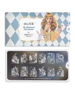 MoYou Alice Nail Art Plate Collection #10