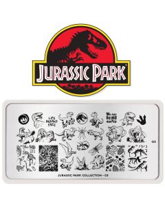 MoYou Jurassic Park Special Edition Stamping Plate #03